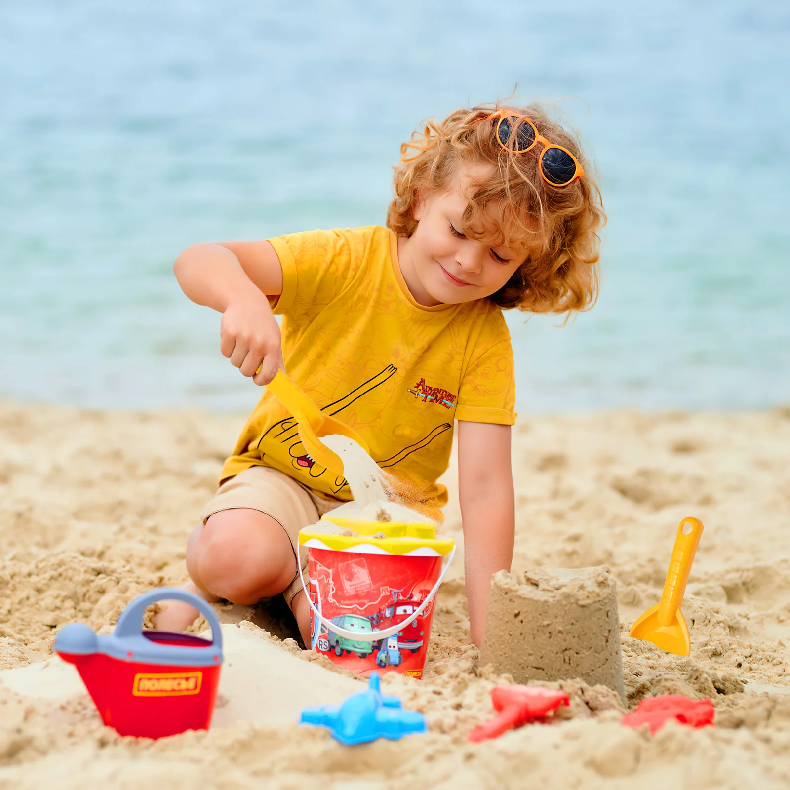 Brinquedo de praia brinquedos de areia crianças pás de neve de jardim para jardinagem ao ar livre escavação criança