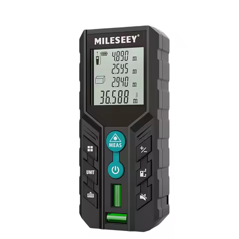 MILESEEY-Telêmetro a laser digital, fita métrica, bolha horizontal dupla, D2 , 40m 60m 100m 120m