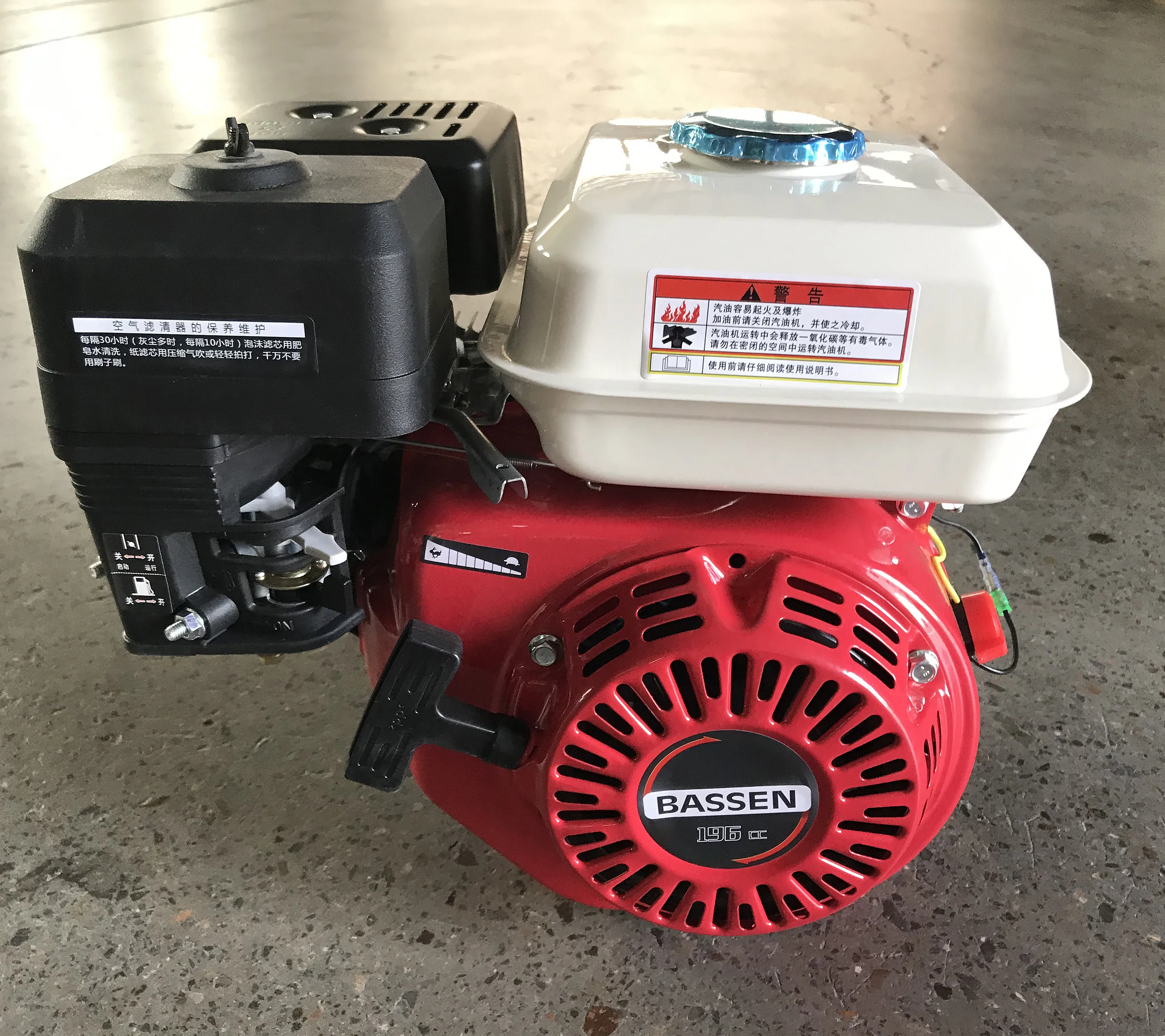 OHV 5.5 Gasoline Engine 4 Stroke Single Cylinder GX160 Petrol Engine for Water Pumps Generators Agricultural Sprayers