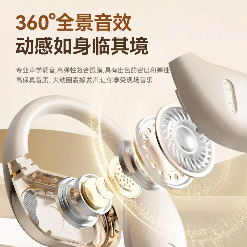 Strictly selected Bluetooth headset ear-hanging super long battery life Bluetooth headset true wireless private mode noise