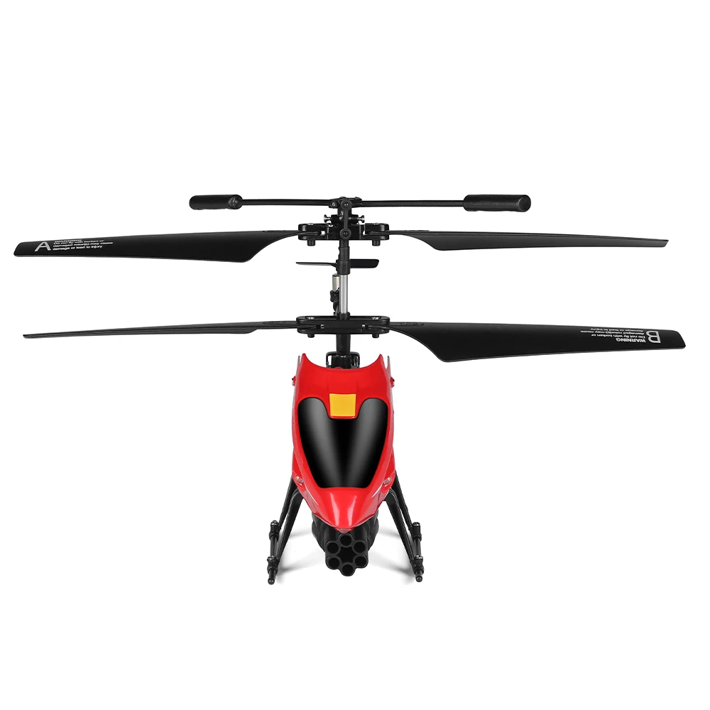 Wltoys RC helicóptero V398-C avión lanzamiento helicóptero 2,4 GHZ 6 ejes giroscopio presión altitud 3 uds Motor aviones de Control remoto