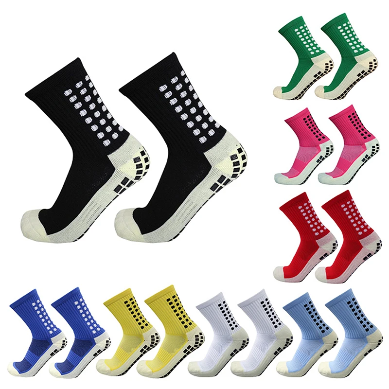 Anti-slip Soccer Socks Women Men Outdoor Sport Running Football Yoga Running Cycling Grip Socks