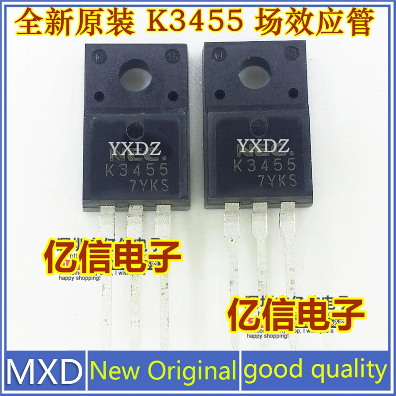 5 Teile/los Neue Original 2SK3455 K3455 TO220F Feldeffekt-mos Rohr Auf Lager Gute Qualität