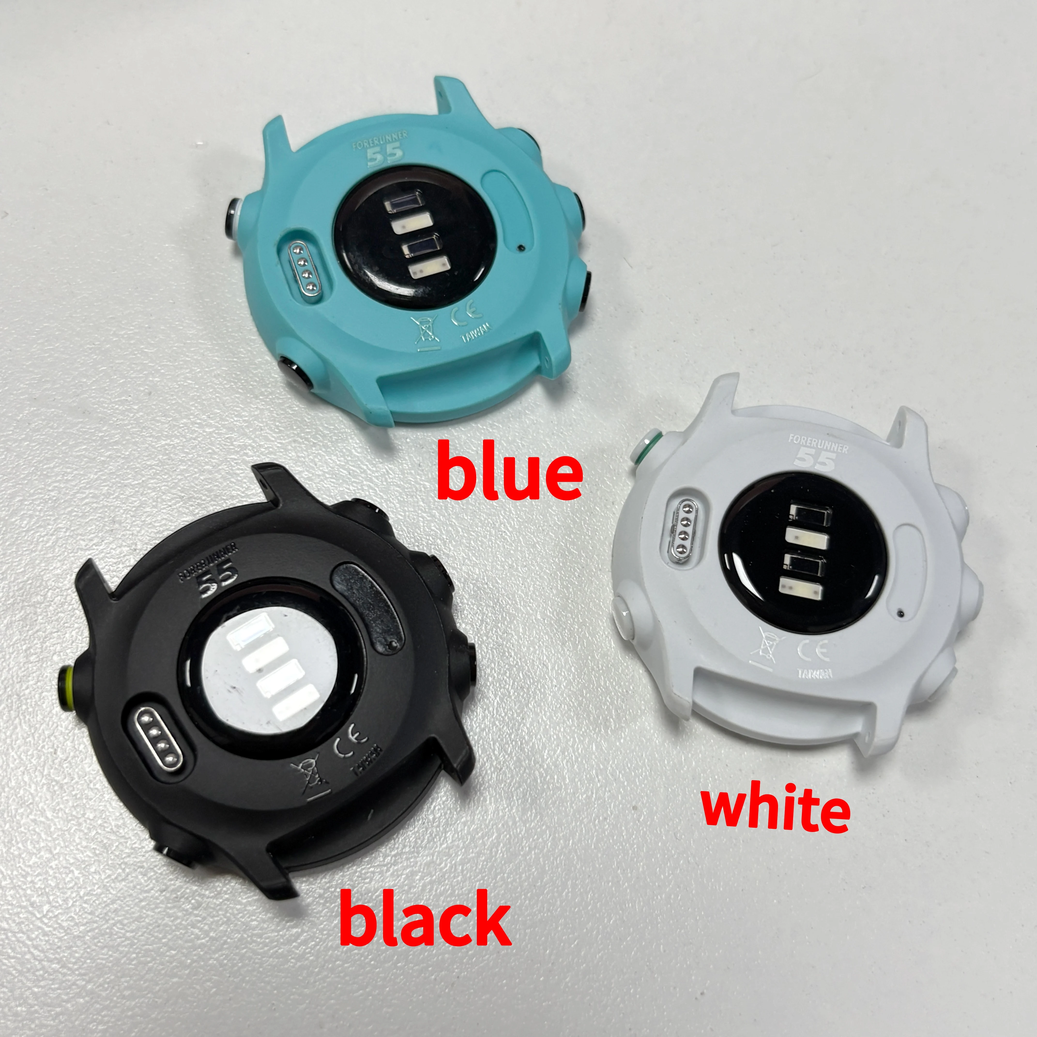For Garmin Forerunner 55 Forerunner55 Rear Cover Without Battery Handheld Back Case With Power Button