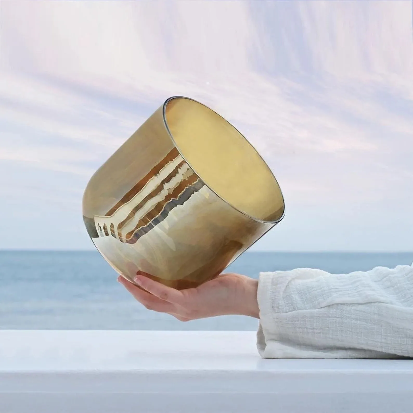 432Hz Crystal Bowls Singing Quartz High Quality Sound Healing with bag