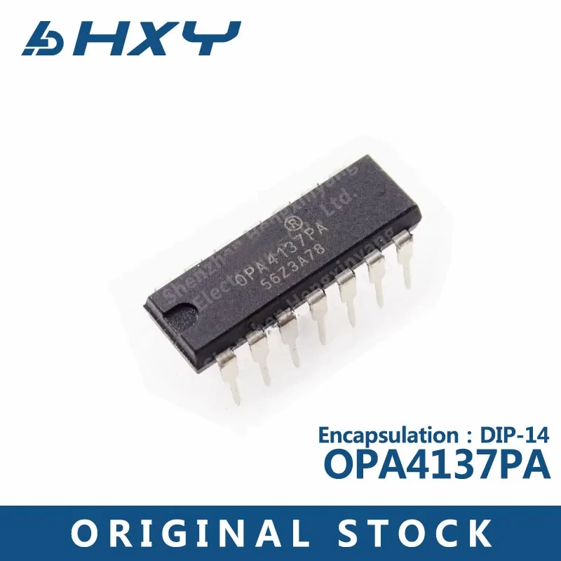 5PCS OPA4137PA In-line DIP-14 Low cost FET input operational amplifier OPA4137