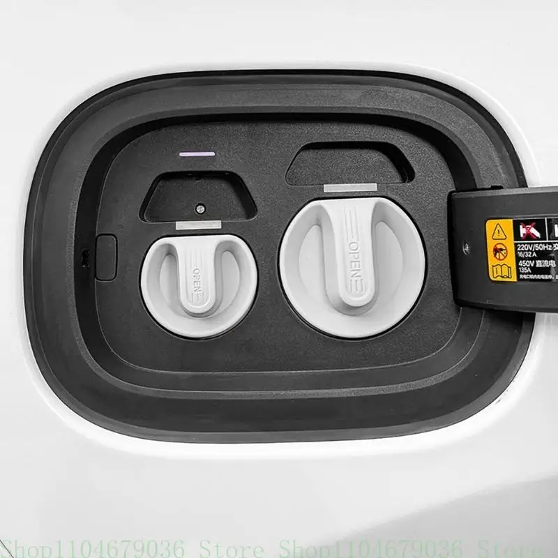 Tampa chuva do porta carregamento com vedação magnética, proteção do carregador contra elementos, acessório carregamento carro elétrico à prova neve