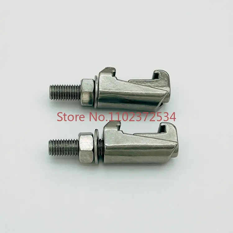 

5 pieces ISO vacuum hook bolt 304 stainless steel M groove 8 clamp 10 clamp 12 screw quick assembly internal welding