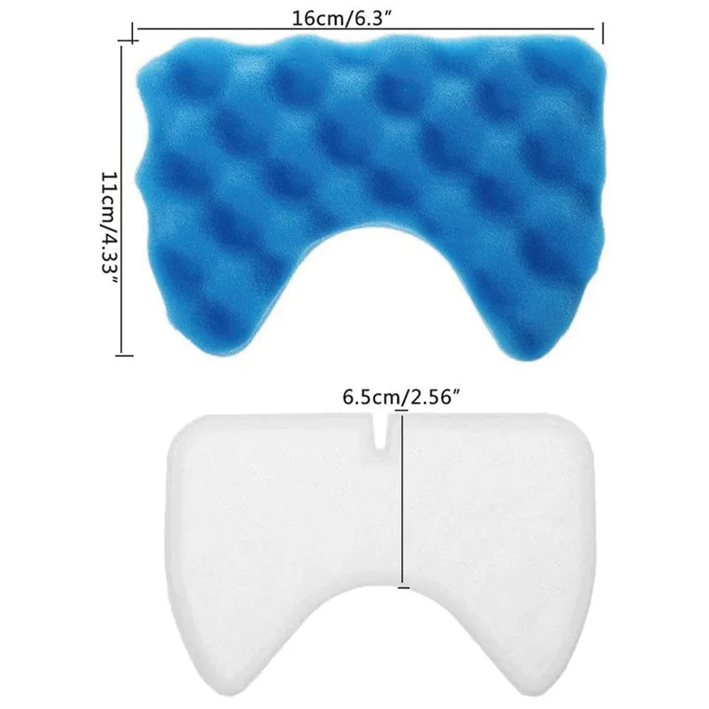 For Samsung DJ97-00492A SC6570 SC6520 SC6590 SC6530 SC6560 SC6580 Vacuum Cleaner HEPA Filters Parts,Blue Sponge Filter Set