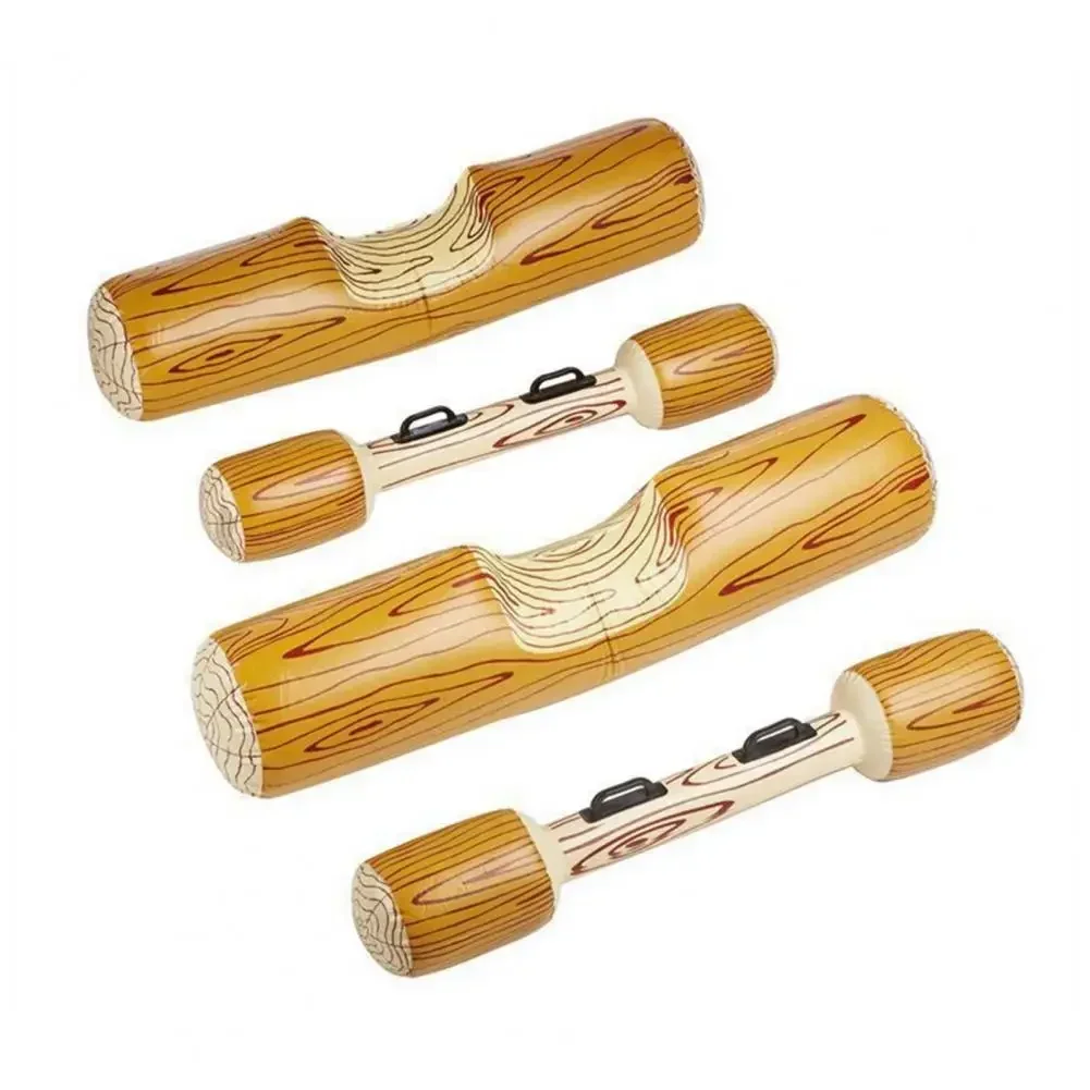 

4Pcs Pool Float Toy Innovative Water Sports Games Water Log Rafts Inflatable Double Beats Swim Log Stick For Water Party