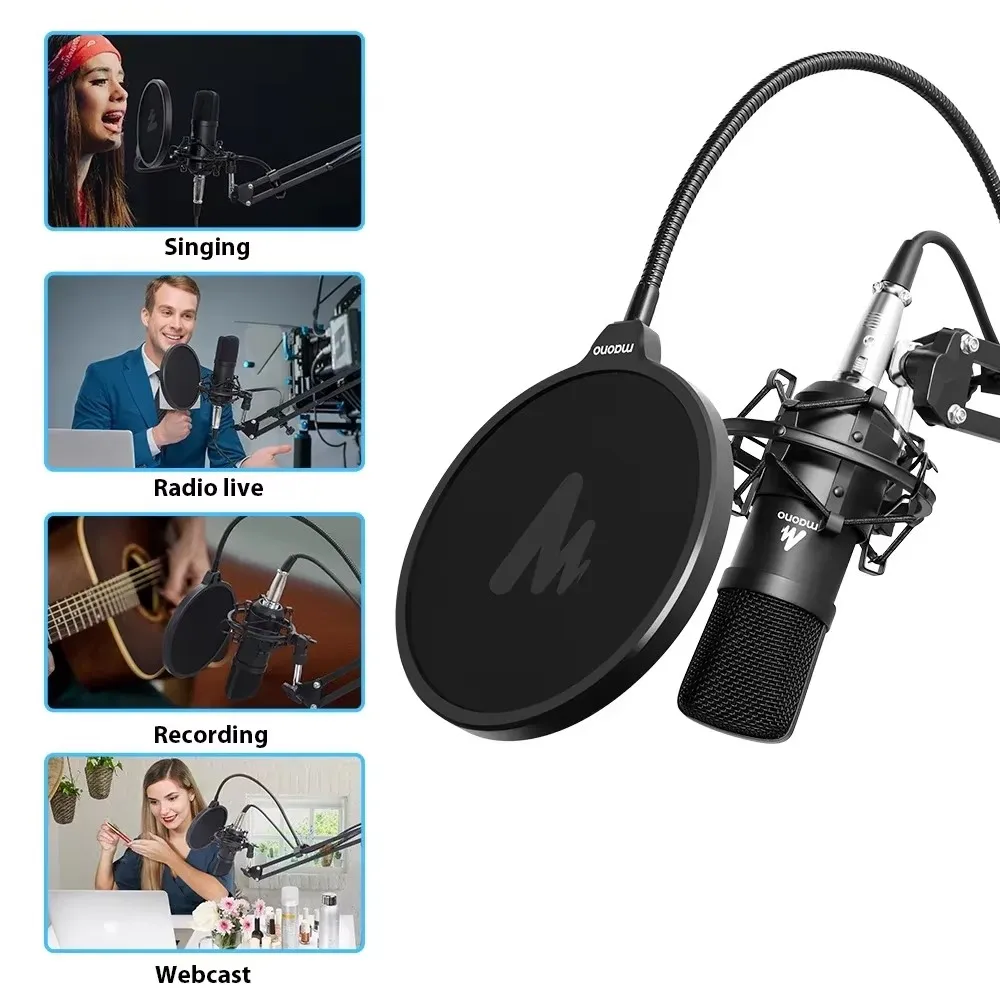 

A03 live microphone set equipment anchor dedicated cell phone computer professional recording condenser microphone