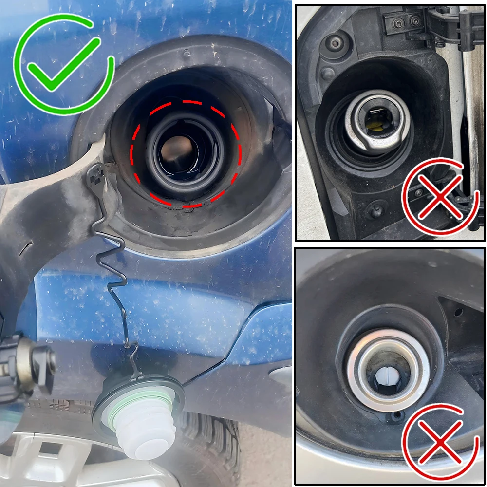 خزان الوقود غطاء فتحة التعبئة عاصي لفورد فييستا KA + فيجو فيوجن البنزين نماذج الديزل غطاء التوصيل محرك ضوء الغاز Evap تسرب استبدال