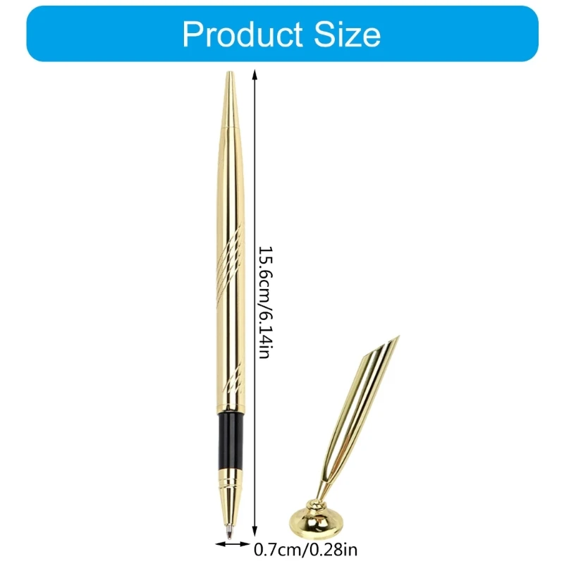 Penna a con base Penna servizio per bancone Penna per reception Forniture per ufficio Dropship