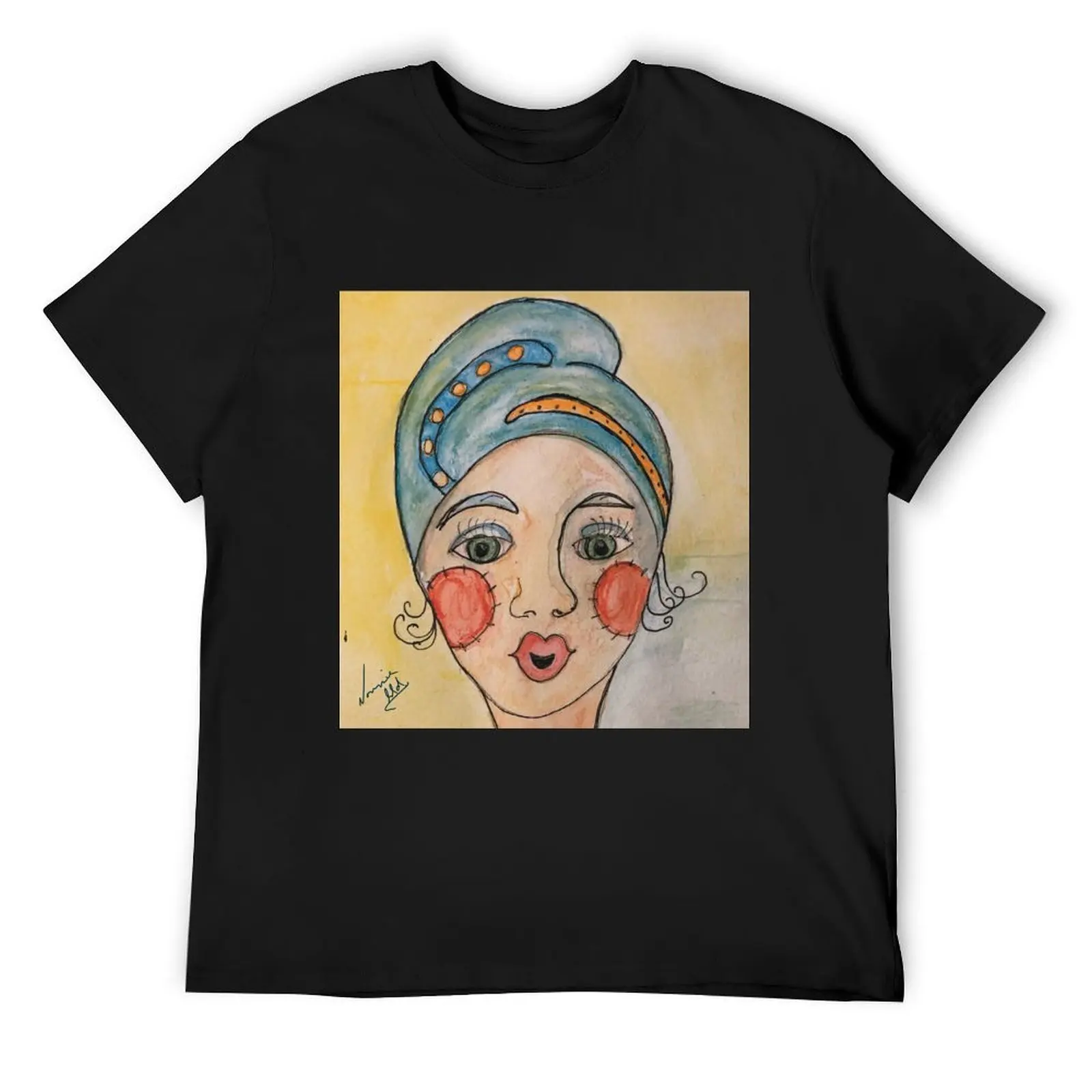 

Louise T-Shirt plus size tops oversized summer 2025 mens graphic t-shirts anime