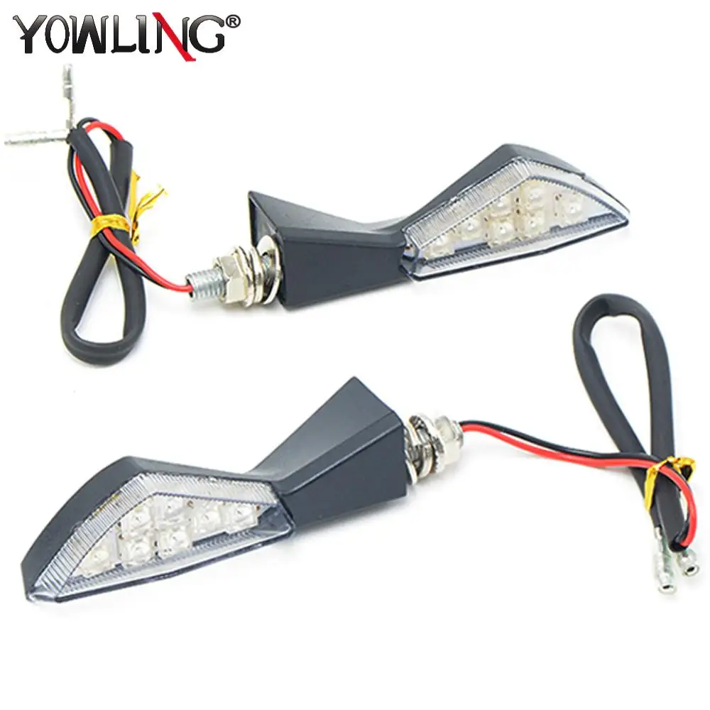 Motorcycle Turn Signal Light 12LED Indicators Blinkers Flashers For BMW Moto guzzi BENELLI BUELL