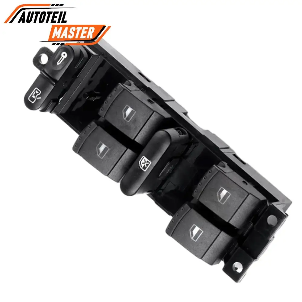 ABS Black Window Switch Button Cover 1J4959857 for VW Golf 4 Door New Body Style 1999