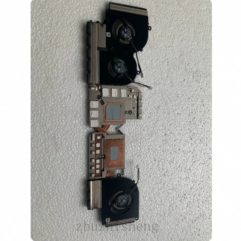 Laptop Cooling Fan Heatsink Heat Pipe Module For MSI MS-1571 MS-1572 Creator Z16 A11UET