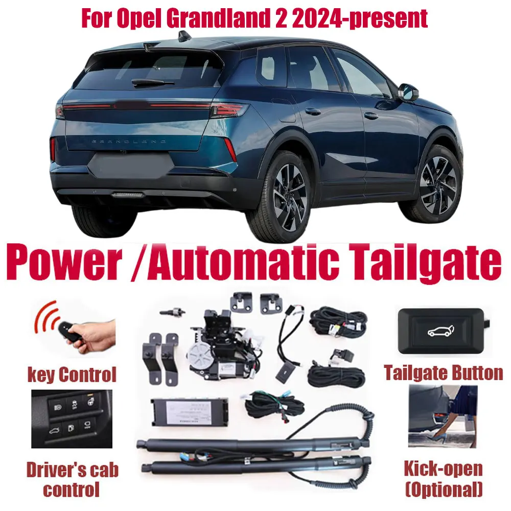 

For Opel Grandland 2nd generation 2024-present Car Automatic Lifting kit Opening Trunk Intelligent Electric Lift Tailgate