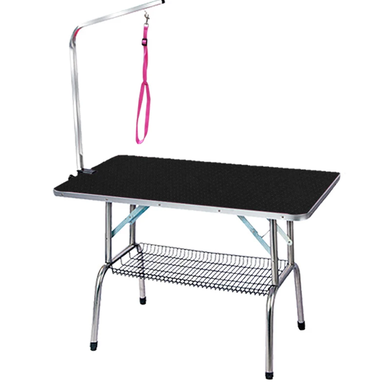 Wholesale Height Adjustable Cross-Lifting Portable Folding Dog Grooming Table