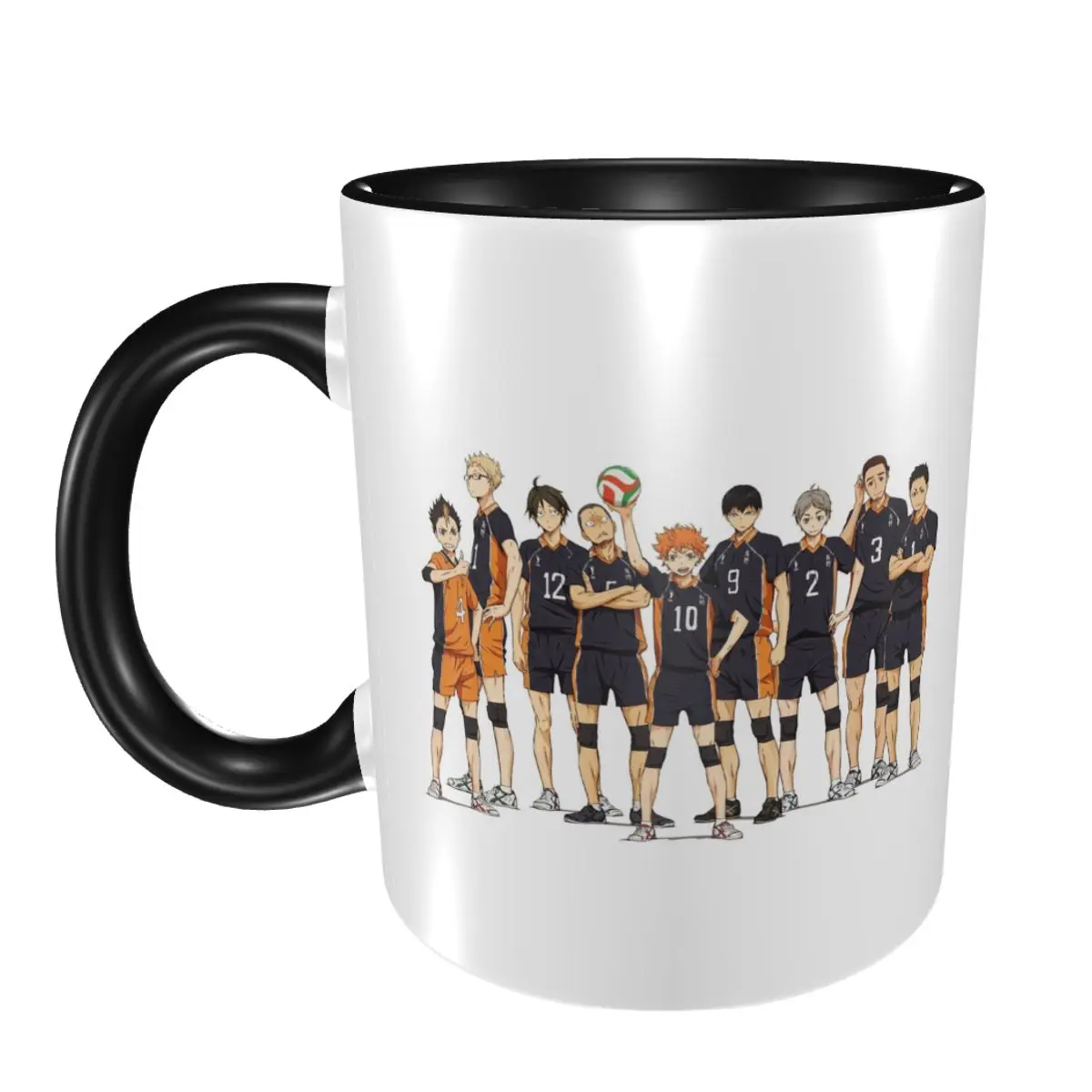 

Haikyuu Karasuno Mug Funny Ceramic Coffee Cups Tea Mugs Milk Cup Drinkware Gifts for Friends