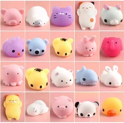 10PCS Mochi Squishies Kawaii Anima Squishy Toys For Kids Antistress Ball Squeeze Party Favors Stress Relief Toys For Birthday