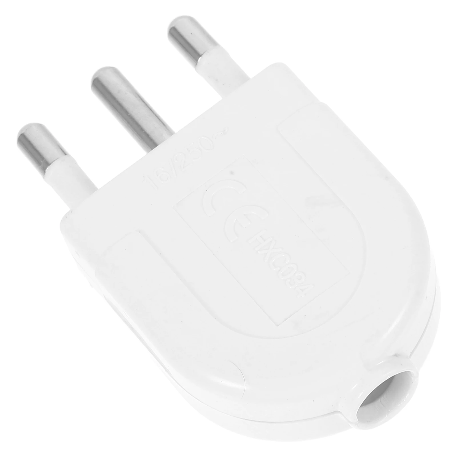 محول القابس الإيطالي مخرج طاقة 3 دبابيس مستديرة قابلة للفصل 16A البلاستيك ذكر الأرض الشق استبدال إيطاليا القياسية آمنة