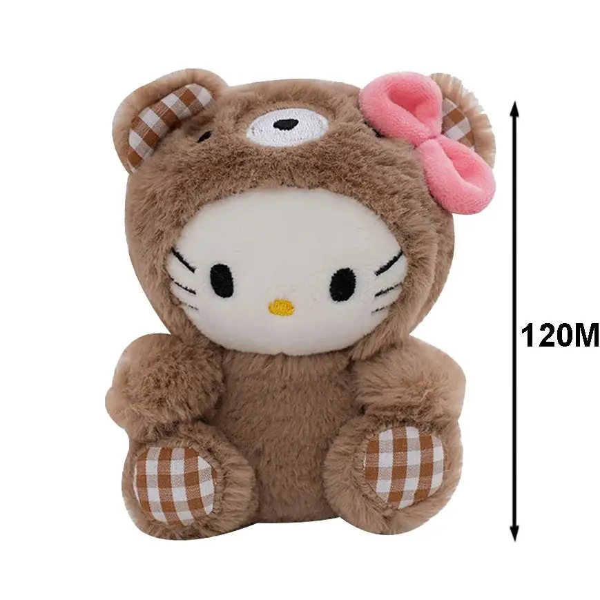 Sucette bébé Sanurgente Cradle, jouet en peluche, Hello Kitty, Hanggolia don Mymelody Kuromi Cinnamoroll Pochacco, dessin animé Anime, cadeaux pour filles