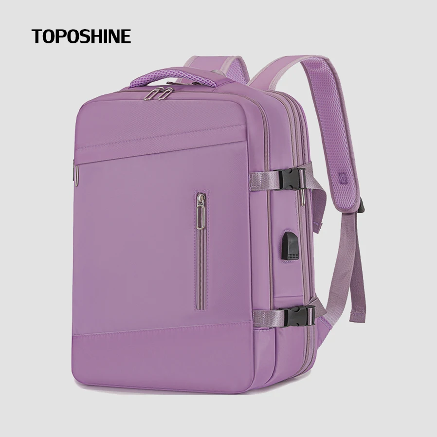 

Toposhine женский деловой рюкзак для ноутбука многофункциональная сумка для женщин рюкзак с зарядкой через USB Оксфорд повседневные рюкзаки