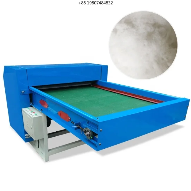 CE Certified Cotton Wool Opener PP Cotton Waste Recycling Carding Machine for Pillow Filling