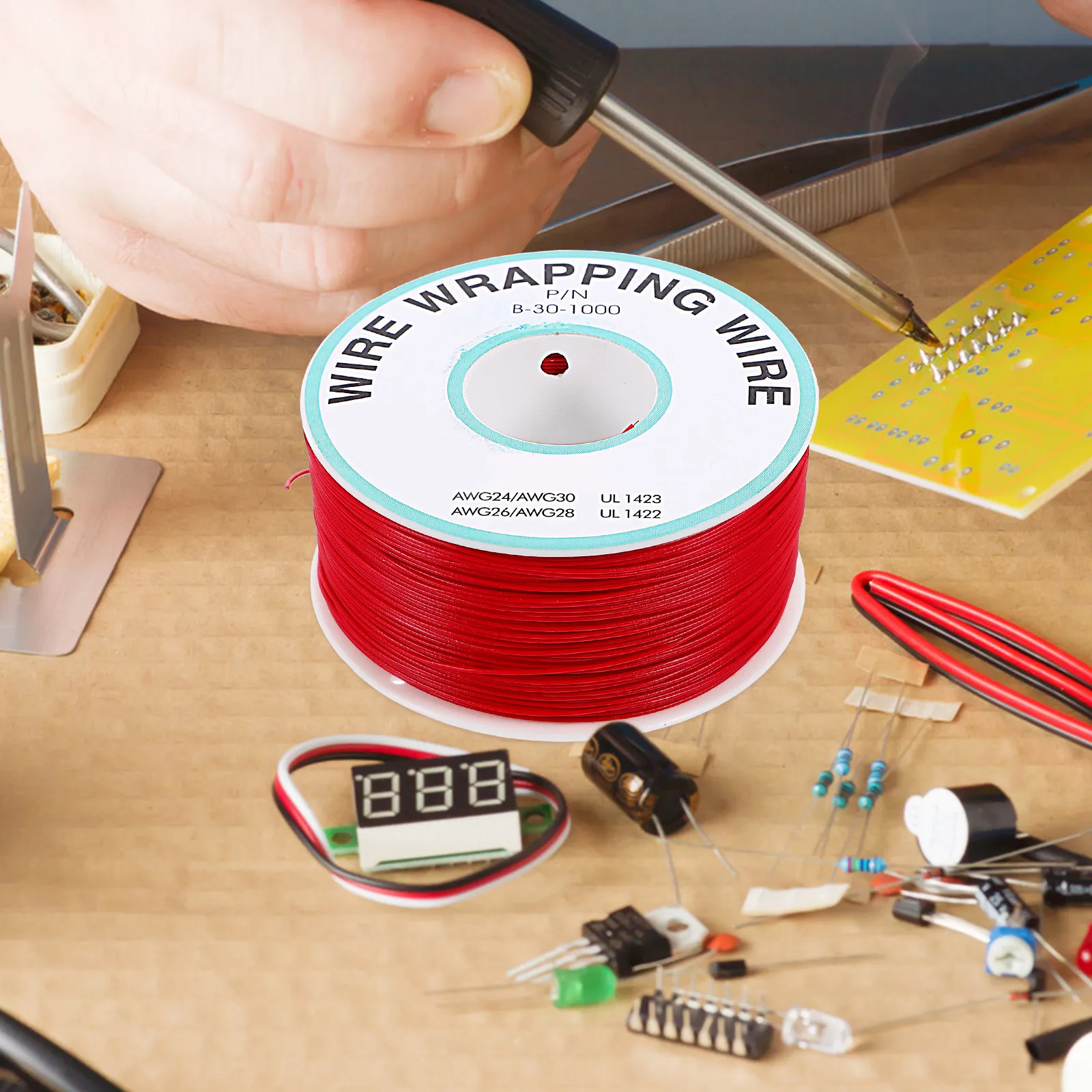 1 Roll Tinned Copper Wire PVC  - Car Electronics recension och pris