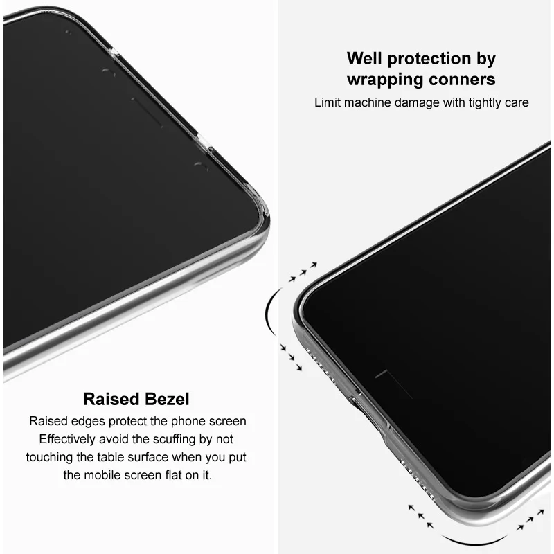 For Google Pixel 8 Pro Case IMAK Ultra Thin Soft Clear Back Cover Phone Cases Funda For Google Pixel 8 Pro Protector чехол