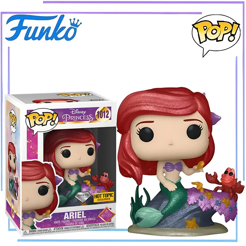 Genuine Funko Pop Disney Princess Frozen Anna Rapunzel Belle Ariel Limited Vinyl Figure Toys Collection Model Dolls Fans Gifts - Image 5