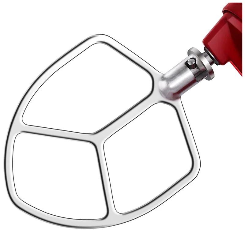 

Stainless Steel Flat Beater Attachment for 5&6-Quart Bowl-Lift Mixer,For Baking-Pastry,Pasta Dough