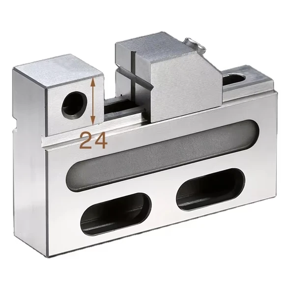 

BTM-SV200-50 Manual Vise for WEDM Workholding Clamping Range 50mm for Steel Stainless Steel