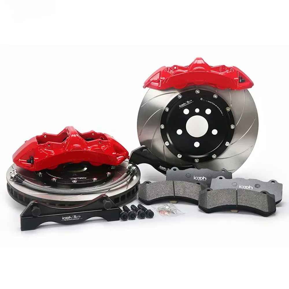 ICOOH Brake Kit Front and Rear Brake Kit GT6 GT4 with 405*34mm and 380*28 Brake Discs with r-handbrake for Range Rover L405