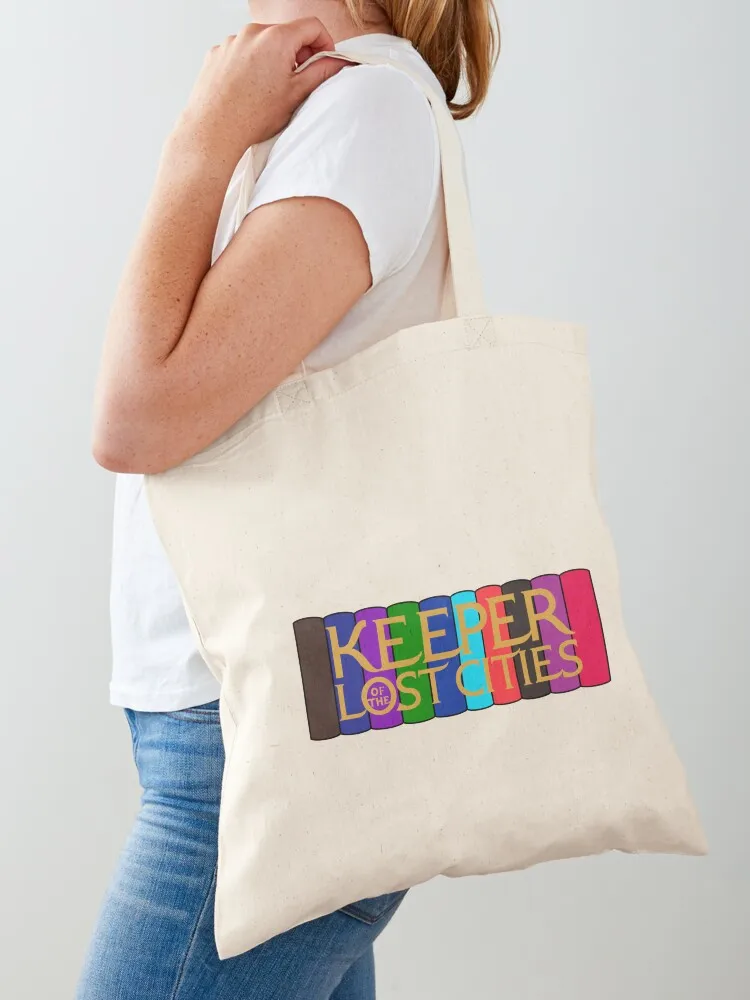 

Keeper of the Lost Cities Bookstack Tote Bag Cloth bags ecological bags shoping bag tote bags aesthetic
