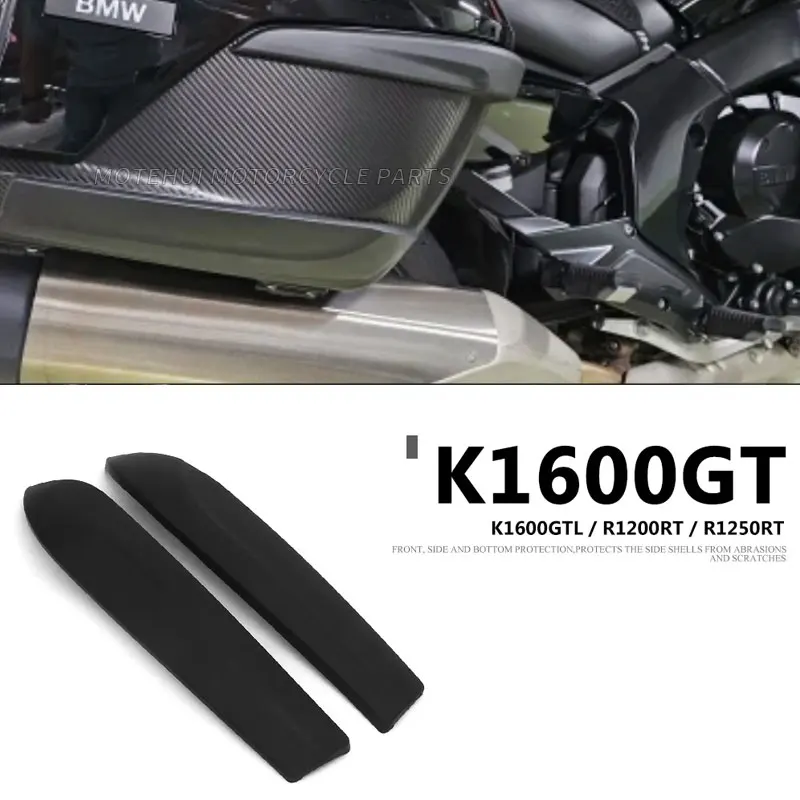 

Motorcycle Side Trunk Panel Case Protector Fairing Cover Guard For BMW K1600GT K1600GTL K1600 GT GTL 2010- R1200RT R1250RT