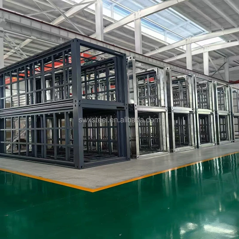 Easy Folding 40 Ft 20 Ft Light Steel Mobile Prefabricated House Expandable 3 Bedroom Kitchen Prefab Office Apartment