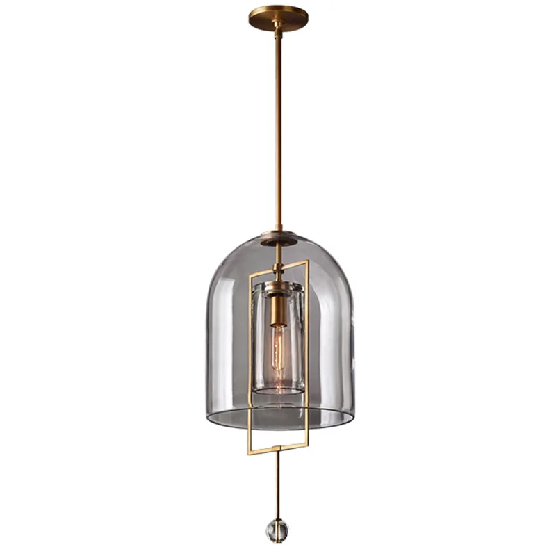 

Nordic simple restaurant bar counter small chandelier retro industrial style light luxury Internet celebrities