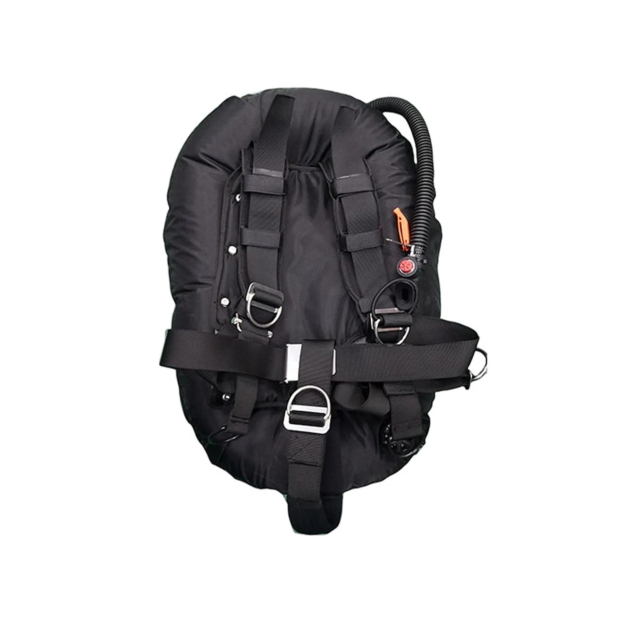 

Гибкий нейлоновый компенсатор плавучести (BCD) для подводного плавания, 60 фунтов, для глубоководного дайвинга, снаряжение для акваланга