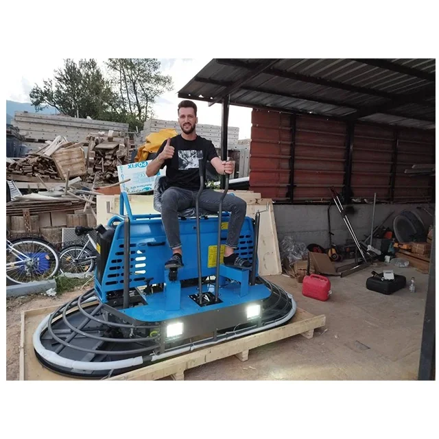 Concrete Leveling Trowel Advanced Design  Max Speed 3600 Driving Type Troweling Machine For Construction