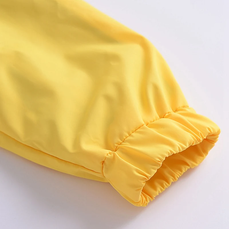 Chubasquero impermeable de estilo Animal para niños, chubasquero Unisex con forma de pato amarillo, dibujos animados