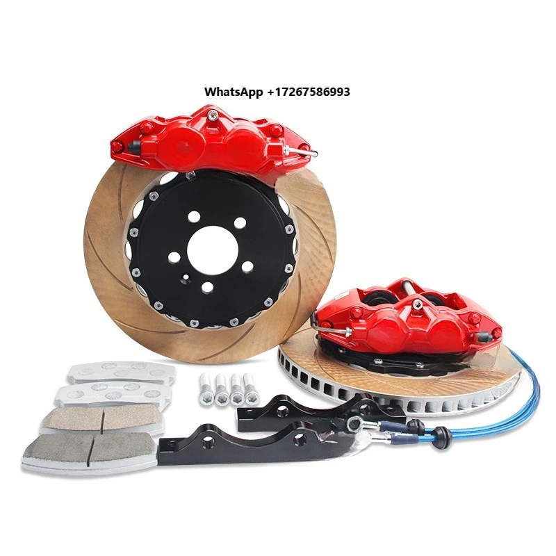 9200 Big 4 6 Piston Car Brake Caliper for , Accord,  E39, F30, Golf MK7, Geely Fits All 17-inch Rims