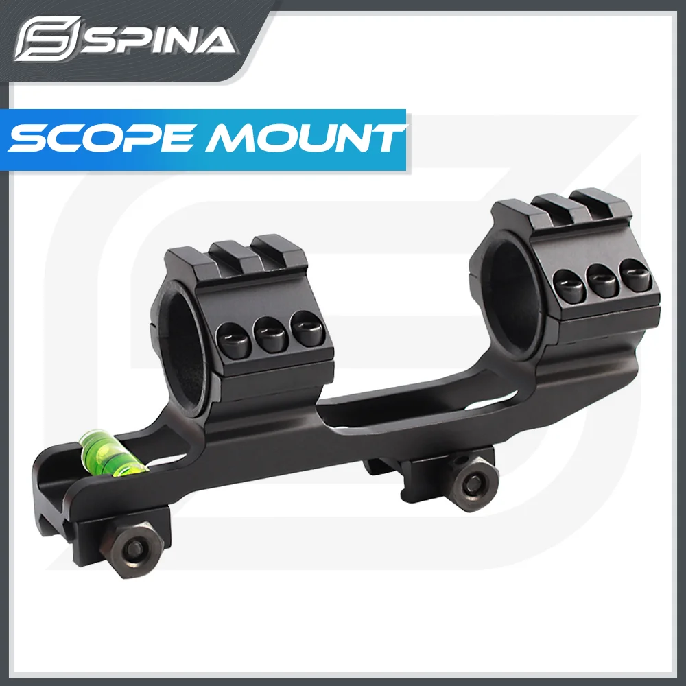 

Spina Optics Adjustable Picatinny Rail Scope Mounts One Piece Weaver 25.4/30mm Scope Rings With Bubble Level