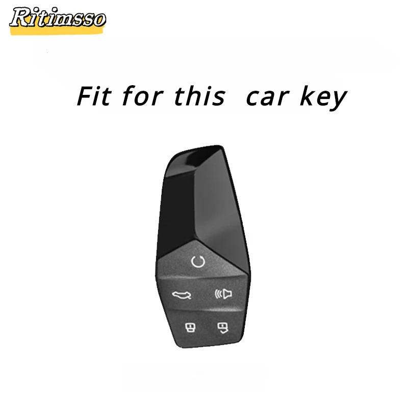 Soft Tpu Car Key Case Bag For MG ONE 2022 2023 2024 Keyless Entry Smart Remote Key Protection Shell