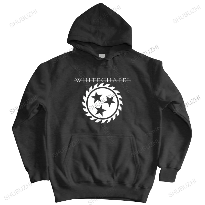 Fashion New Whitechapel Deathcore Rock Band Logo Men's Black  jacket  Size S To 4XL Cotton Short Brand Clothing euro size