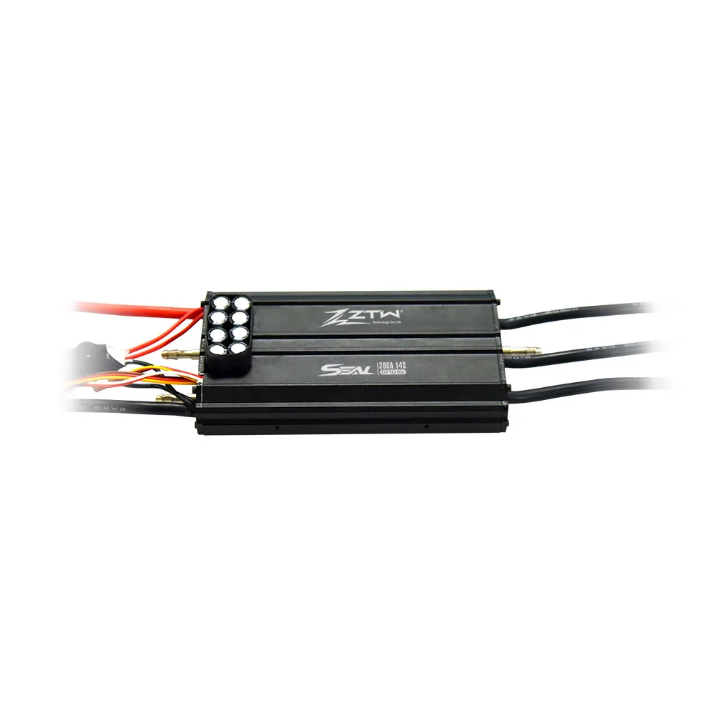 ZTW Seal 300A ESC HV 6-14S 58V Two-way Water Cooling Waterproof Brushless Speed Controller For RC Racing Boat Electric Surfboard