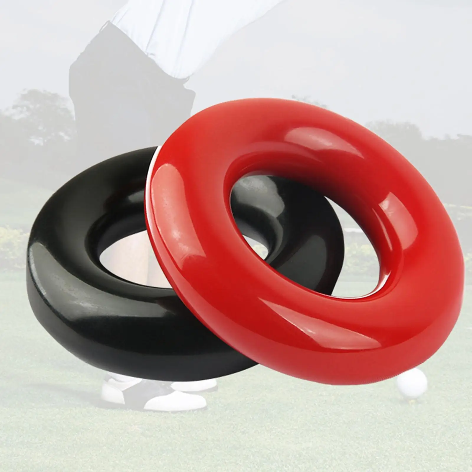 Golf Swing Weight Ring, Golf Club Swing Trainer Ring - Weighted Golf Donut