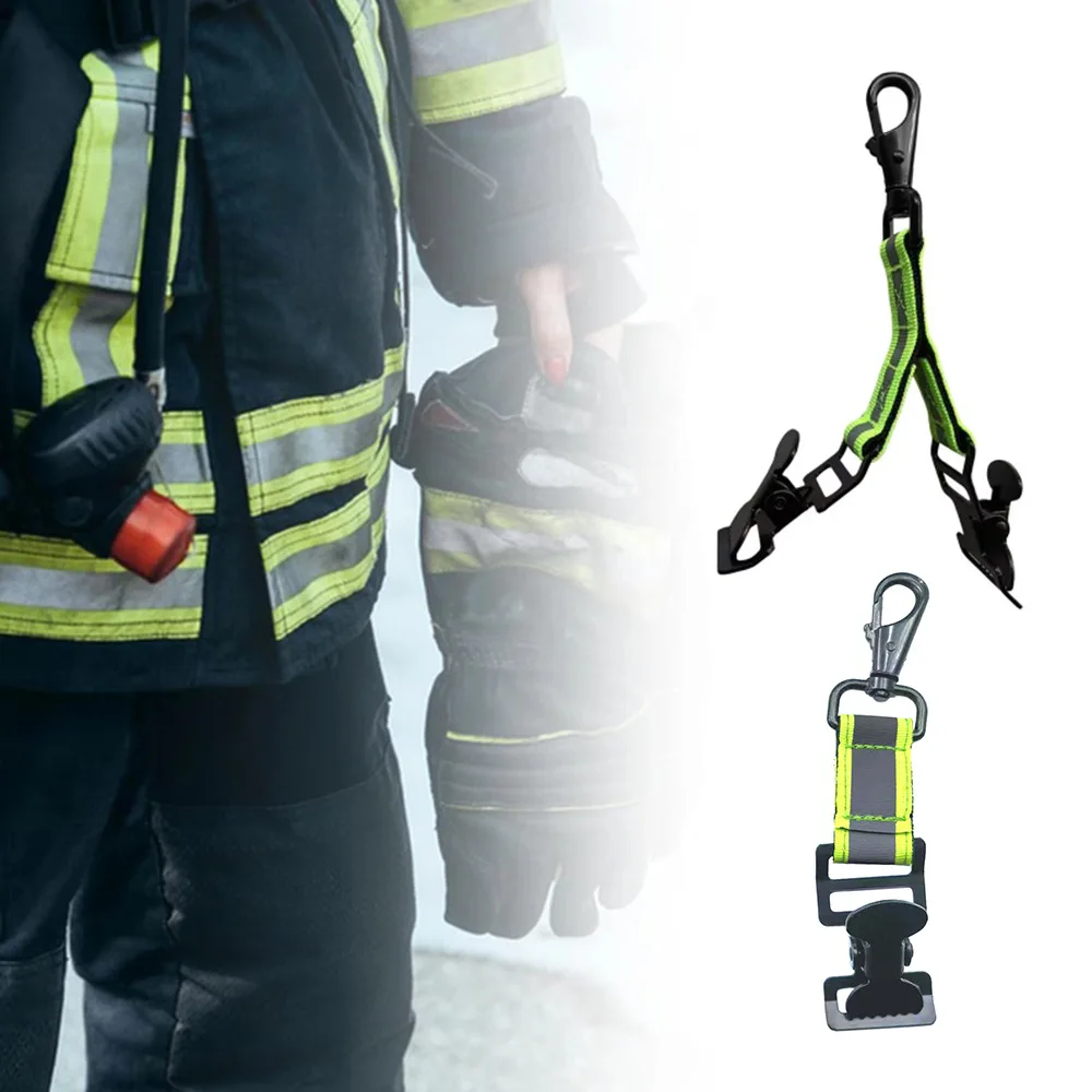 

Glove Clips Firefighter Glove Strap Gloves Holder With Clip For Hanging Gloves Tool Bags Glove Keeper Glove Clamp Outdoor Tool