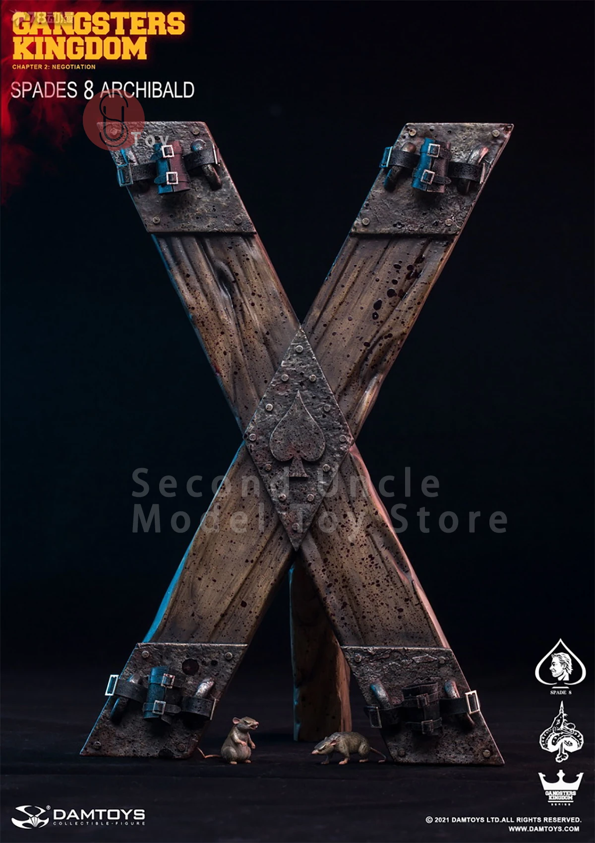 DAMTOYS DAM GK024 1/6 غانغلاند المملكة المجرف 8 أرشيبالد ذكر الجندي عمل الشكل مجموعة كاملة ألعاب قابلة للجمع
